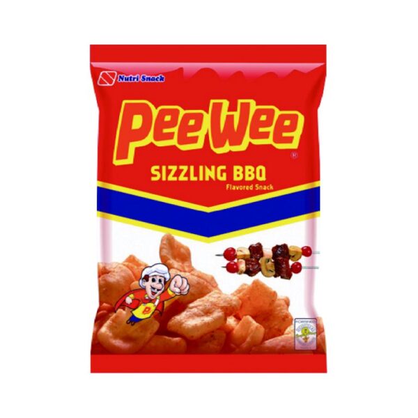 Pee Wee Sizzling BBQ Snack 60g - Nutri Snack